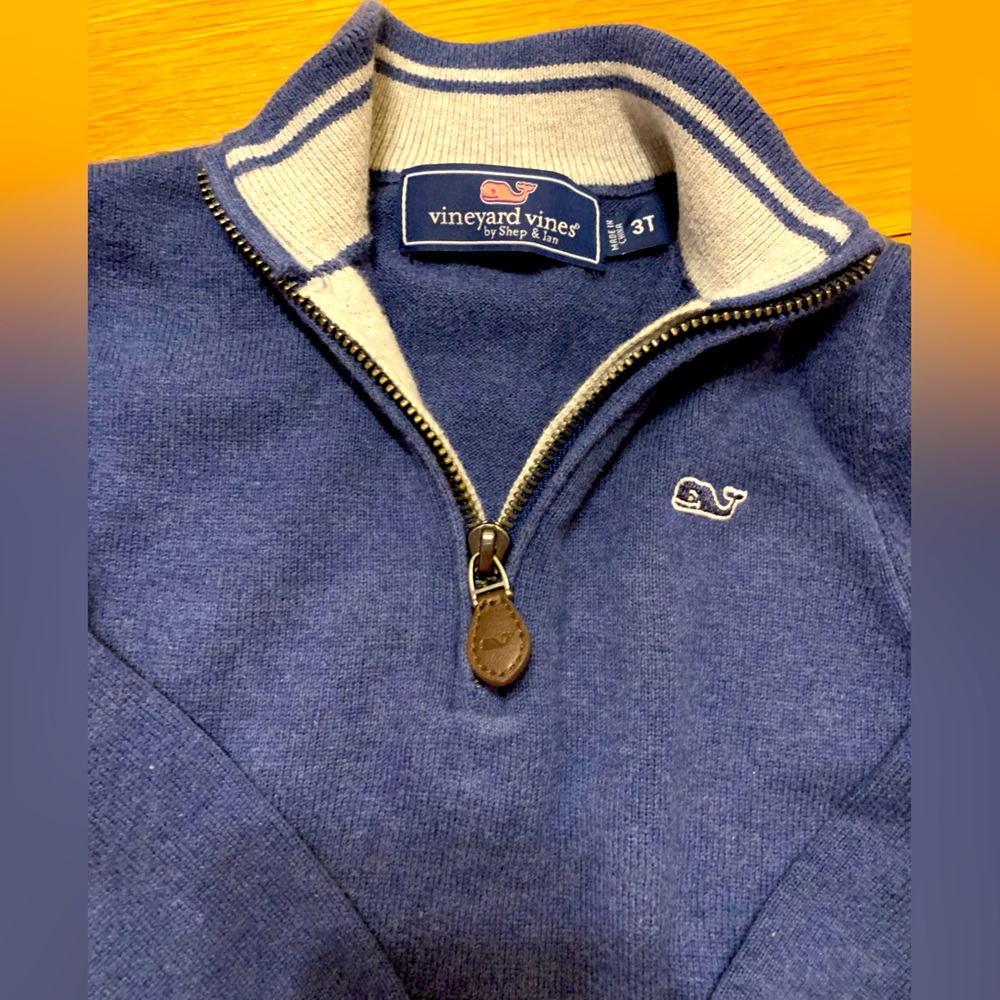 Vineyard Vines Classic 1/4 Zip Sweater